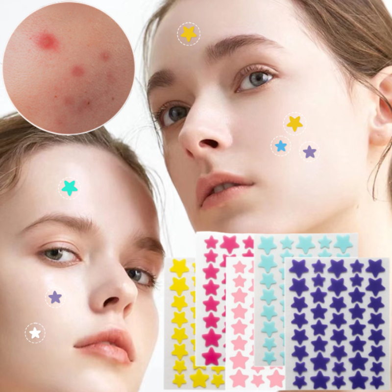 Parche colorido para acné de e - Skincare Qv reseña y precio