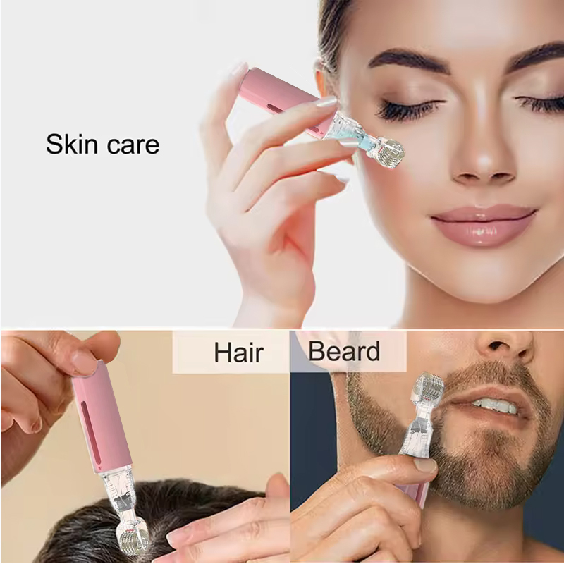 Rodillo Derma Facial para Muje - Skincare Routine reseña y precio