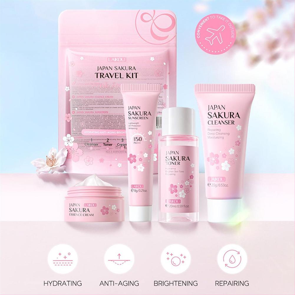 Sakura-Juego de cuidado de la  - Skincare Routine reseña y precio