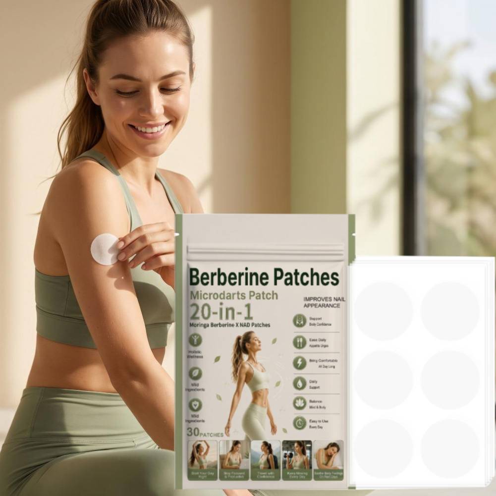 Parches de Berberina, Moringa  - Skincare Routine reseña y precio