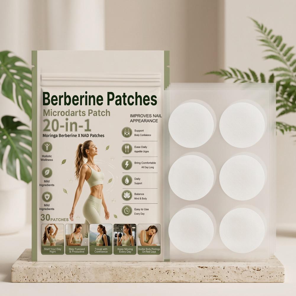 Parches de Berberina, Moringa  - Skincare Routine reseña y precio